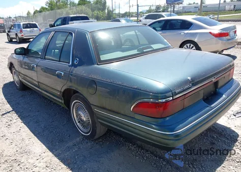 1995 Mercury Grand Marquis Gs из США, поврежденный, VIN 2MELM74W5SX692252